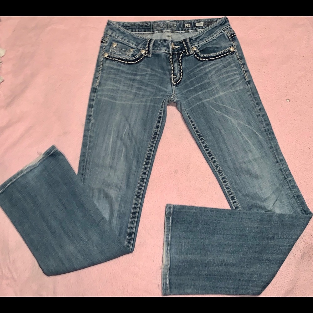 Miss me irene boot cut jeans size 28